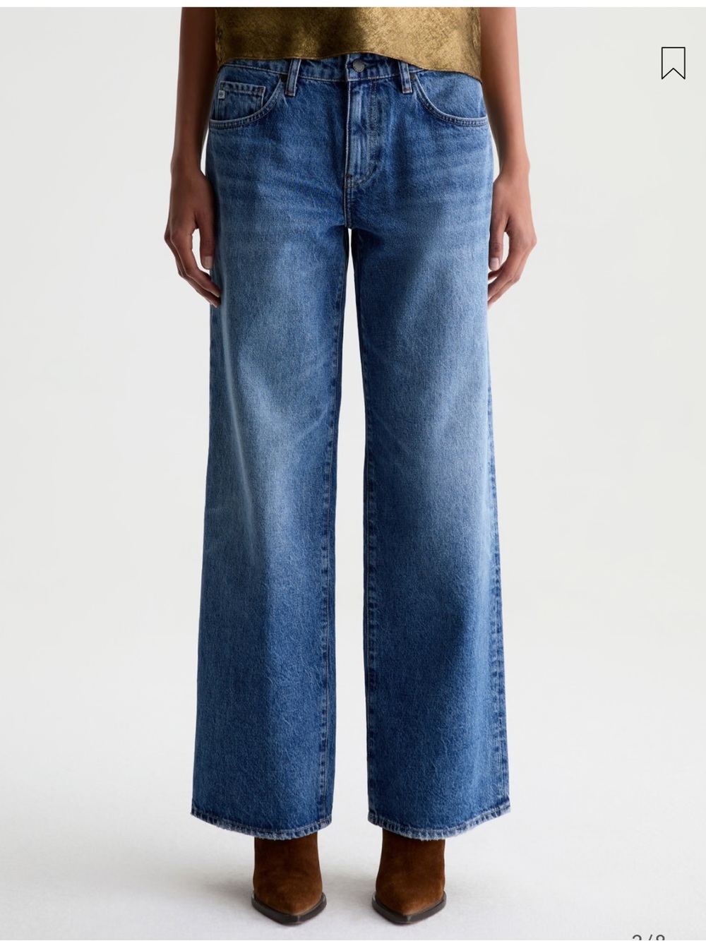 AG Adria low rise wide leg 31